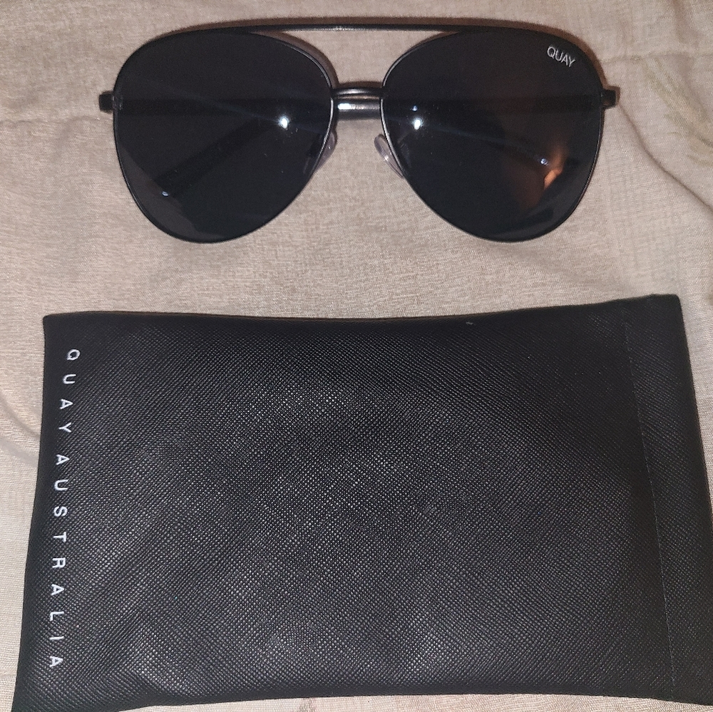 Quay Aviator Sunglasses